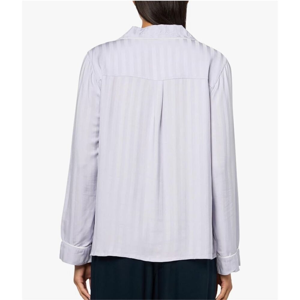 PJ Salvage Women's Sunday Sateen Long Sleeve Top Size XL - Picture 2 of 7